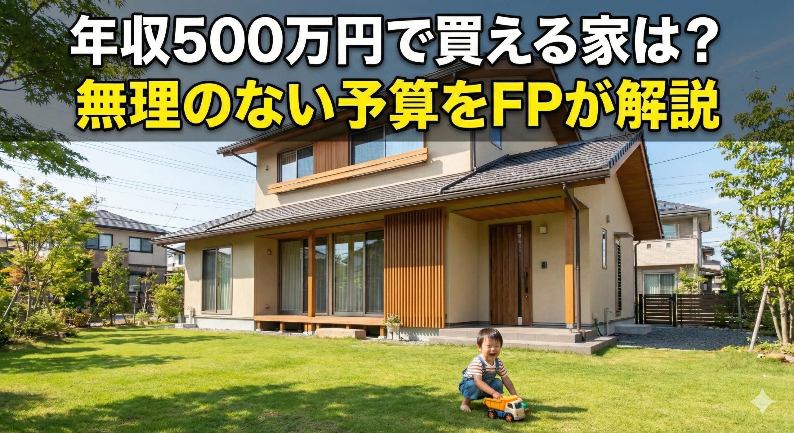 年収500万円で買える家