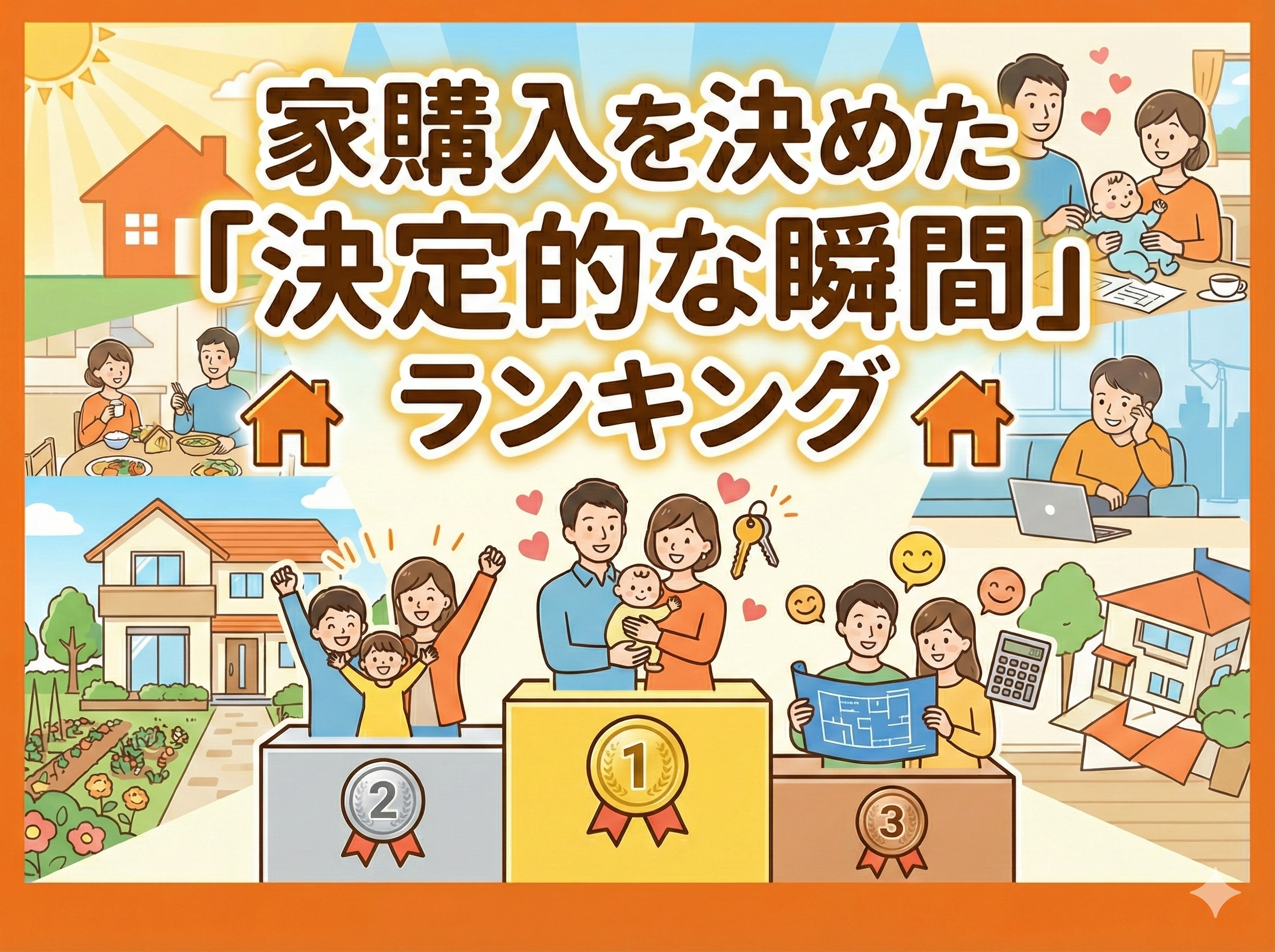 町田市・相模原市で家購入を決めた決定的な瞬間のイメージ